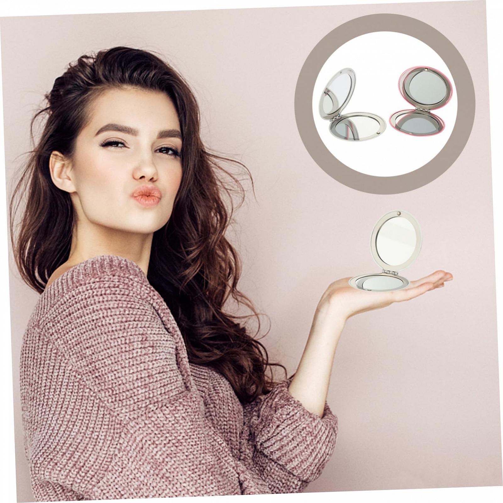 Зеркало Angoily 8 STK Двустороннее Зеркало Мини-Лупа Путешествие Моментальный Макияж Алюминиевый Сплав Круглый, фото №7 Зеркало Angoily 8 STK Двустороннее Зеркало Мини-Лупа Путешествие Моментальный Макияж Алюминиевый Сплав Круглый, фото №7