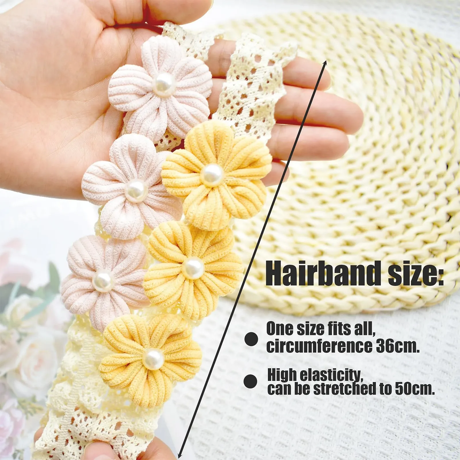 Пов'язка Еластична для дівчат, фото №2