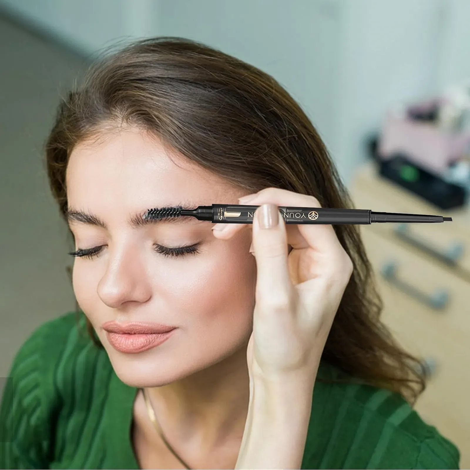 Олівець для очей 3-в-1 Водостійкий, фото №3