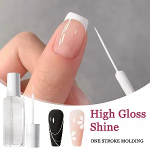 Гель-лак для ногтей Лайнер Белый, 10 мл synthetic.ua - Фото 1