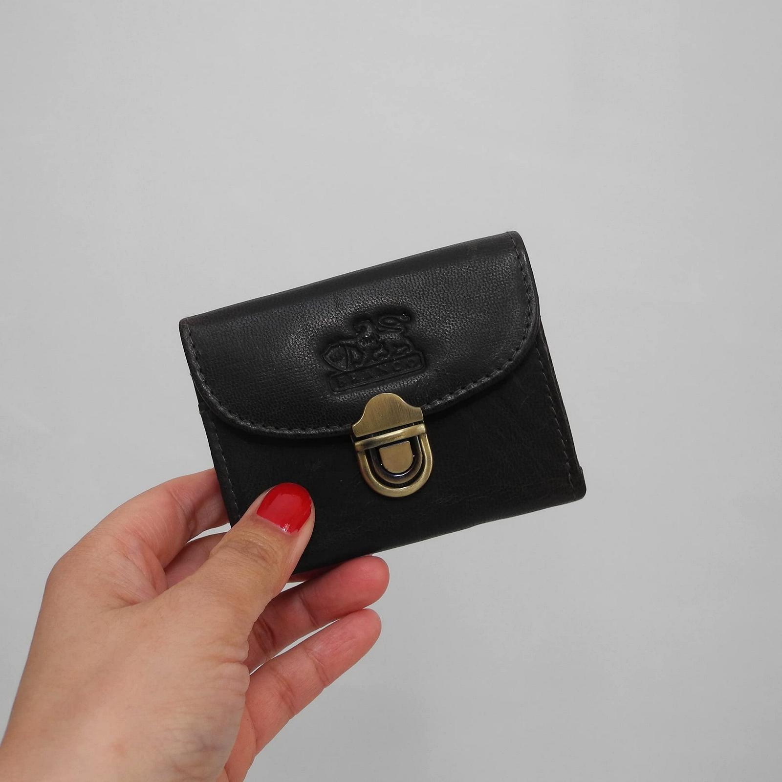 Кошелек женский Маленький кожаный мини-кошелек Branco Olive Green, фото №6