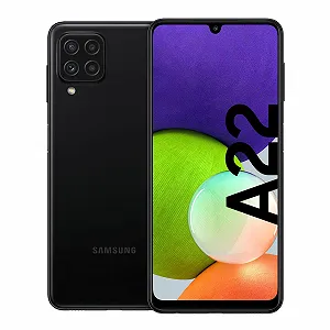 Смартфон Samsung Galaxy A22 6.4 дюйма, 128 GB, Android, Black - Фото 1