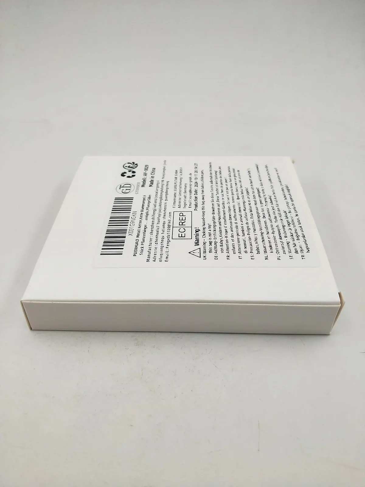 Металеві ланцюжки для підвісних кошиків Набір 6 шт. з S-подібними гачками Чорні, фото №3 Металеві ланцюжки для підвісних кошиків Набір 6 шт. з S-подібними гачками Чорні, фото №3