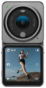 Екшн-камера DJI Action 2 Dual Screen Combo (32GB) / 12Мп / 4K / 120fps / Wi-Fi / Bluetooth / Вологозахищена / Сіра synthetic.ua - Фото 1