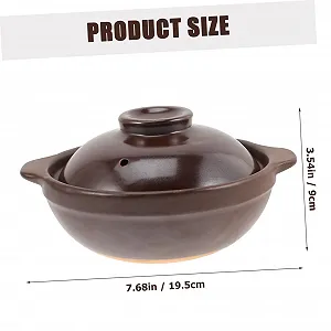 Кастрюля Cabilock Керамическая Маленькая С крышкой synthetic.ua - Фото 1