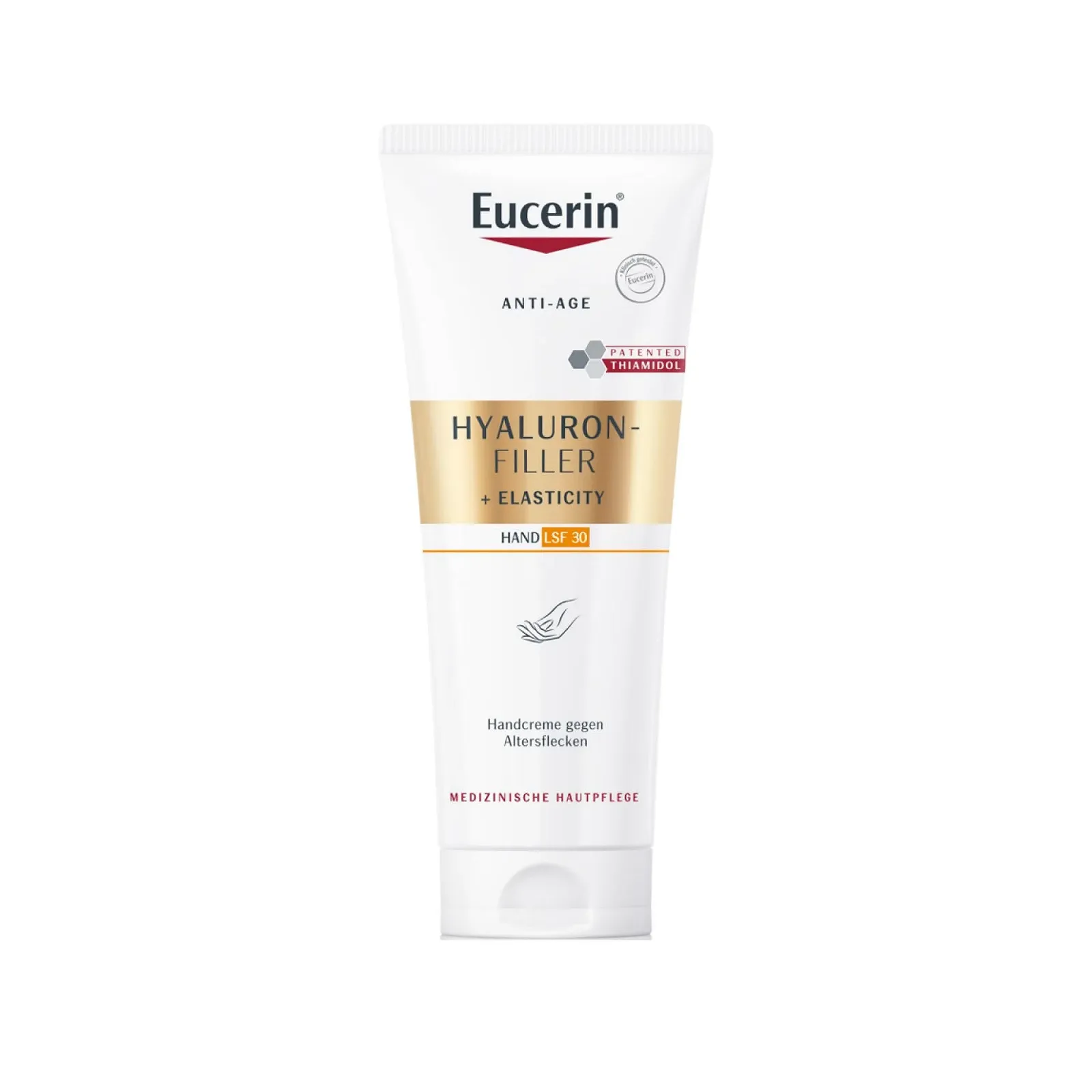 Крем для рук Eucerin Anti-Age Hyaluron-Filler + Elasticity проти пігментних плям, 75 мл, фото №1