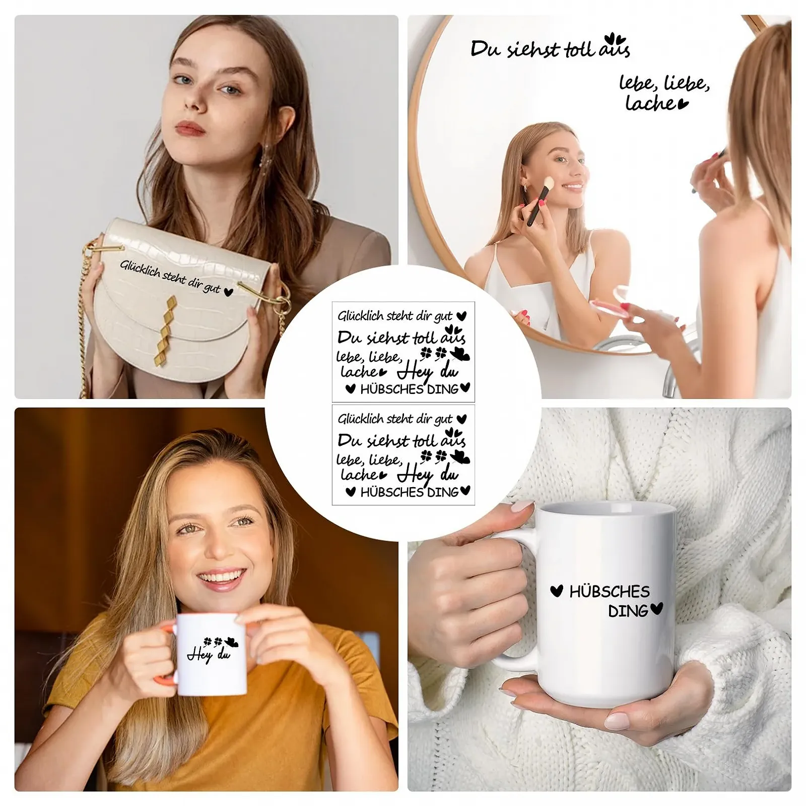 Наклейки дзеркальні 2 аркуші Мотиваційні Перевідні DIY, фото №7 Наклейки дзеркальні 2 аркуші Мотиваційні Перевідні DIY, фото №7