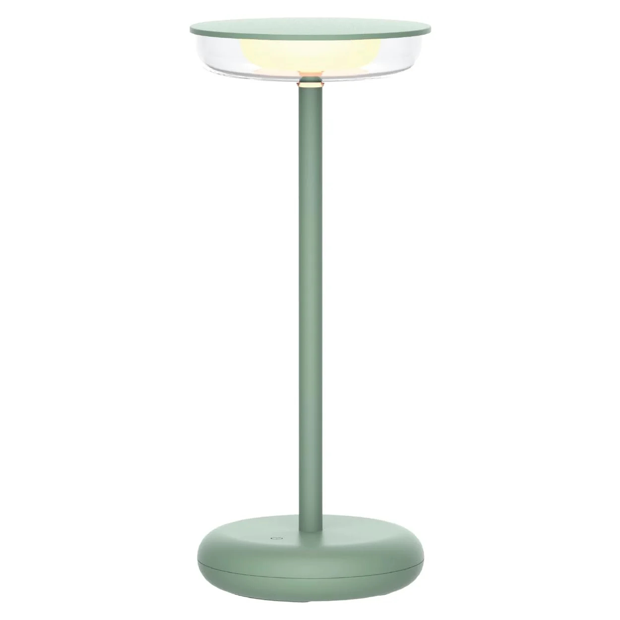Настільна лампа Mykonos LED акумуляторна IP44 Сенсорна Зелена, фото №1