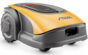 Купити Газонокосарка-робот Stiga G 600 / Акумуляторна / 90 хв роботи / Bluetooth / до 600 м² / 18 см ширина косіння / Сірий-Жовтий - Фото 1 Газонокосарка-робот Stiga G 600 / Акумуляторна / 90 хв роботи / Bluetooth / до 600 м² / 18 см ширина косіння / Сірий-Жовтий - Фото 1