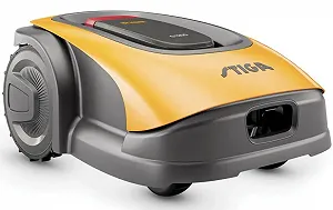 Газонокосарка-робот Stiga G 600 / Акумуляторна / 90 хв роботи / Bluetooth / до 600 м² / 18 см ширина косіння / Сірий-Жовтий - Фото 1