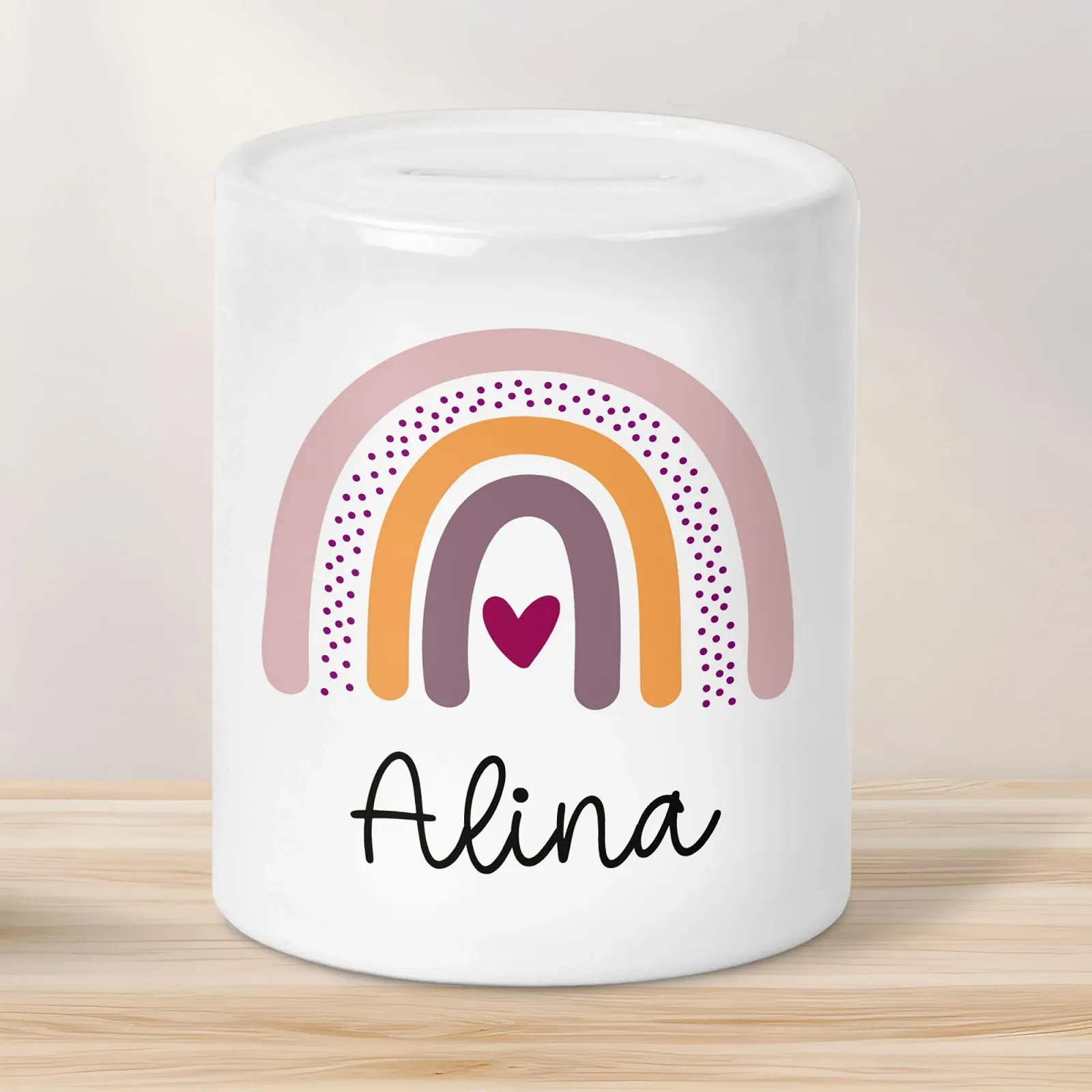 Скарбничка Персоналізована дитяча Веселка, фото №3