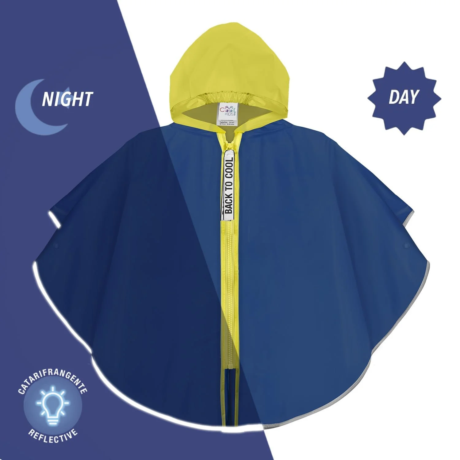 Дитяче дощове пончо PERLETTI для хлопчиків, фото №2