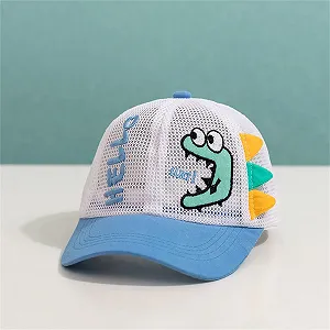 Бейсболка сітчаста з вишивкою Cartoons для дітей synthetic.ua - Фото 1