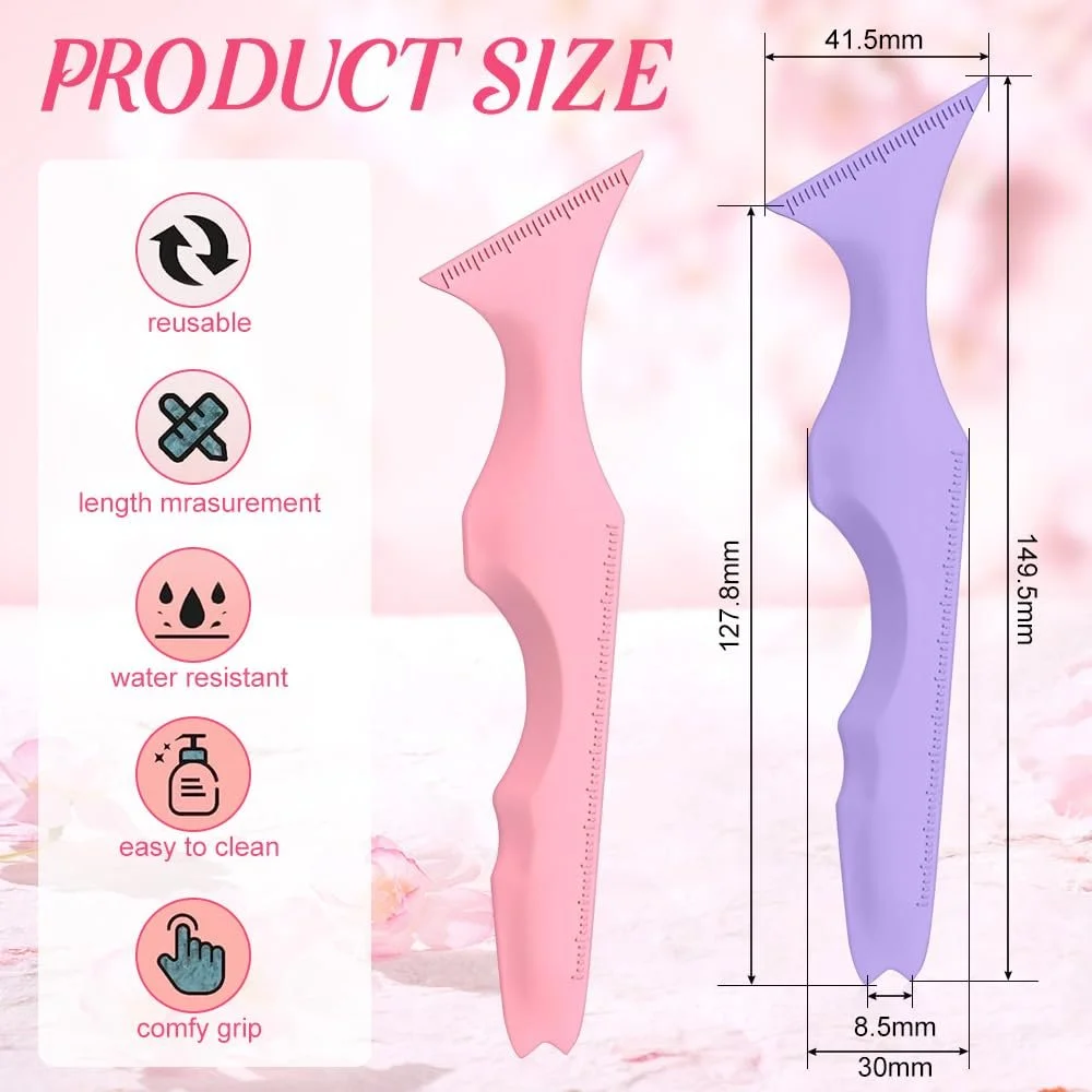 Трафареты Skytowards Набор Силиконовые Шаблоны для Макияжа, фото №2