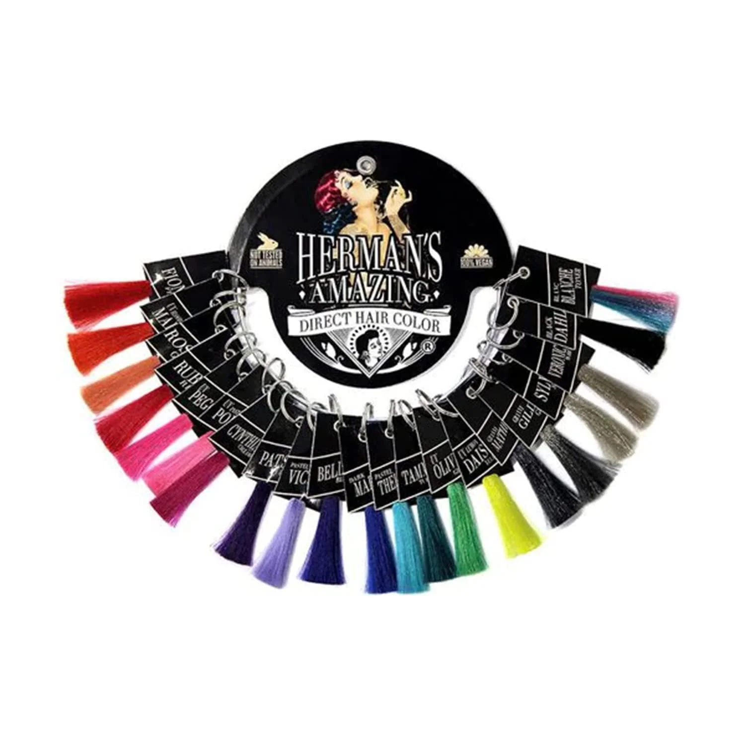 Напівперманентна фарба для волосся Herman Amazing Direct 115 мл, фото №5 Напівперманентна фарба для волосся Herman Amazing Direct 115 мл, фото №5