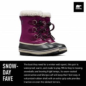 Унисекс Зимние сапоги Sorel Yoot Pac Nylon Wp водонепроницаемые synthetic.ua - Фото 1