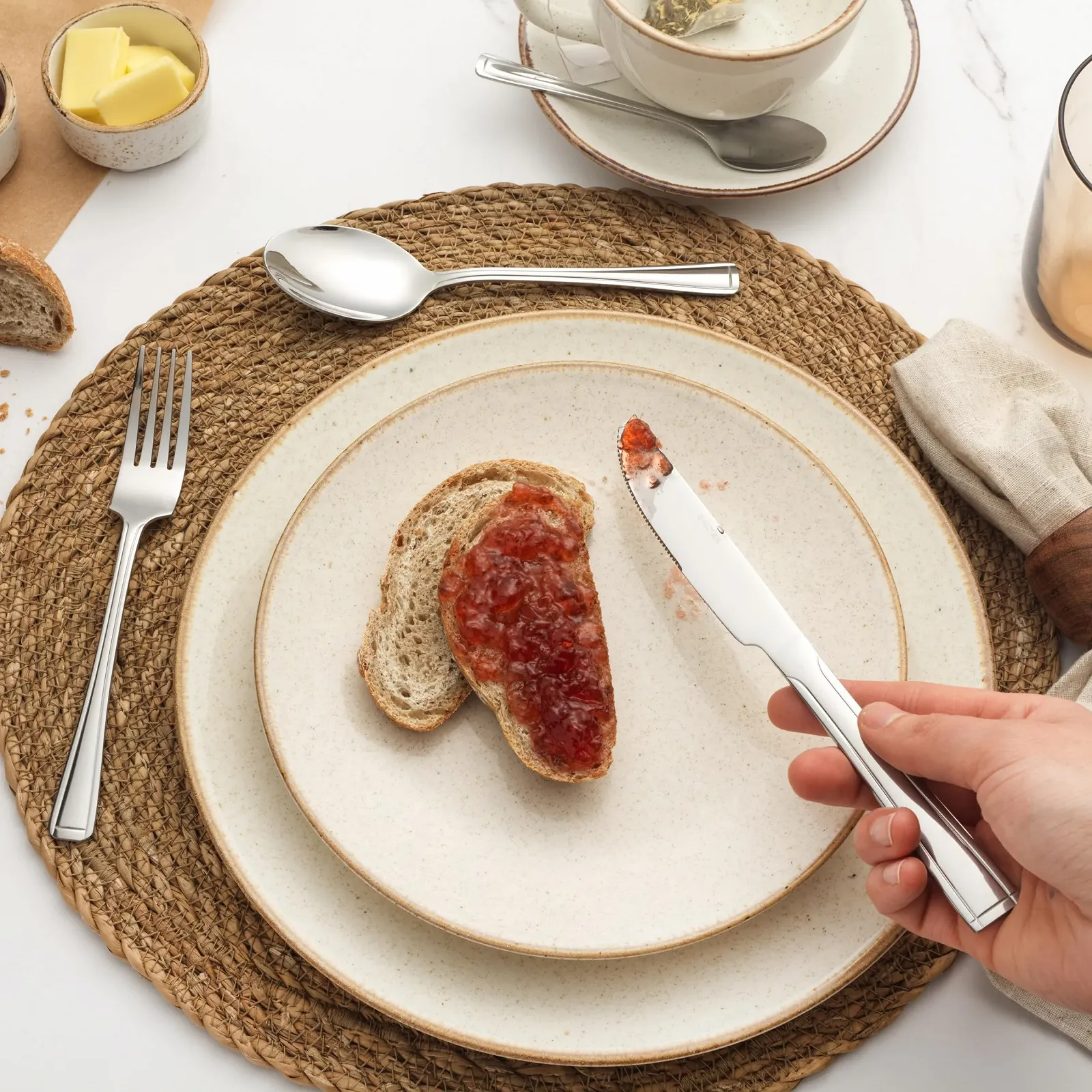 Набір столових приборів Salter Elegance Buxton, 16 предметів, нержавіюча сталь, фото №5 Набір столових приборів Salter Elegance Buxton, 16 предметів, нержавіюча сталь, фото №5