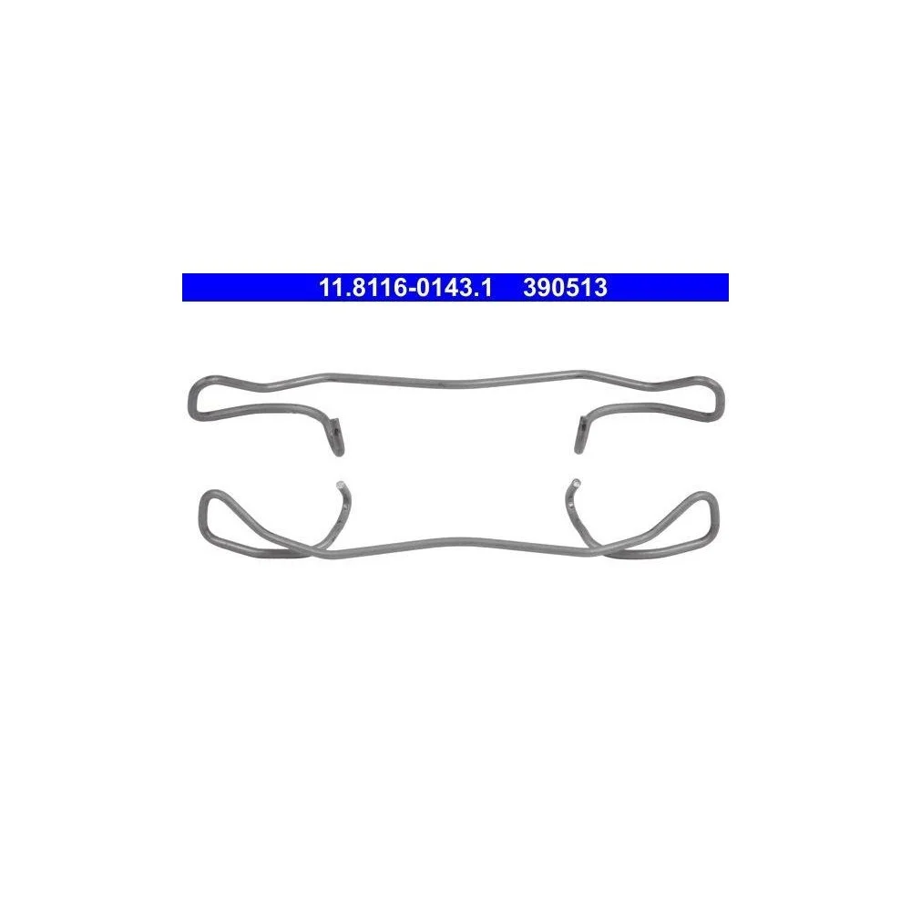 Пружина гальмівного супорта ATE 11.8116-0143.1 для FORD SAAB SEAT SKODA VAG задня вісь, фото №1 Пружина гальмівного супорта ATE 11.8116-0143.1 для FORD SAAB SEAT SKODA VAG задня вісь, фото №1