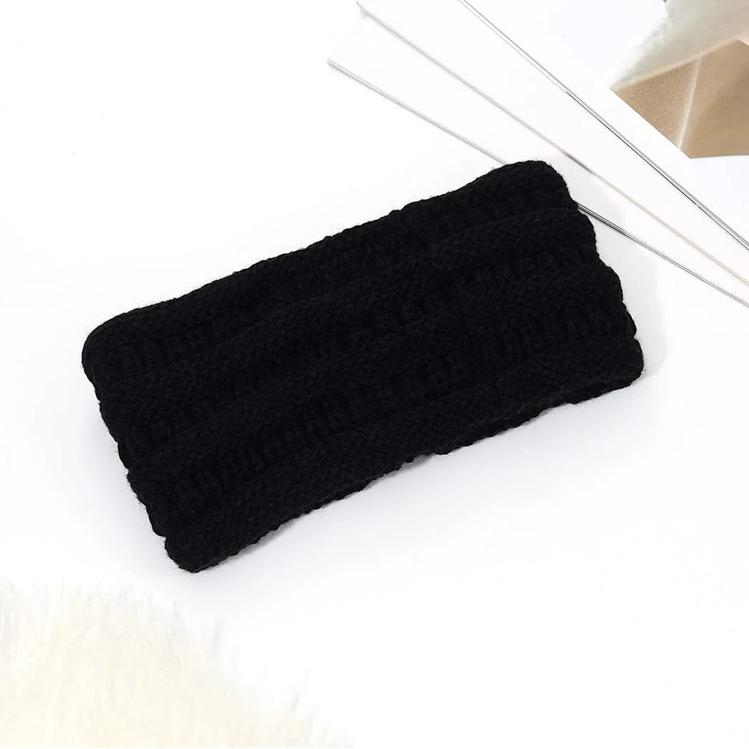 В'язана пов'язка на голову Yean Зимова гачком для зігрівання вух для жінок та дівчат, фото №9 В'язана пов'язка на голову Yean Зимова гачком для зігрівання вух для жінок та дівчат, фото №9