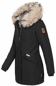 Женская зимняя куртка / парка Navahoo B669 Premium с теплым искусственным мехом synthetic.ua - Фото 1
