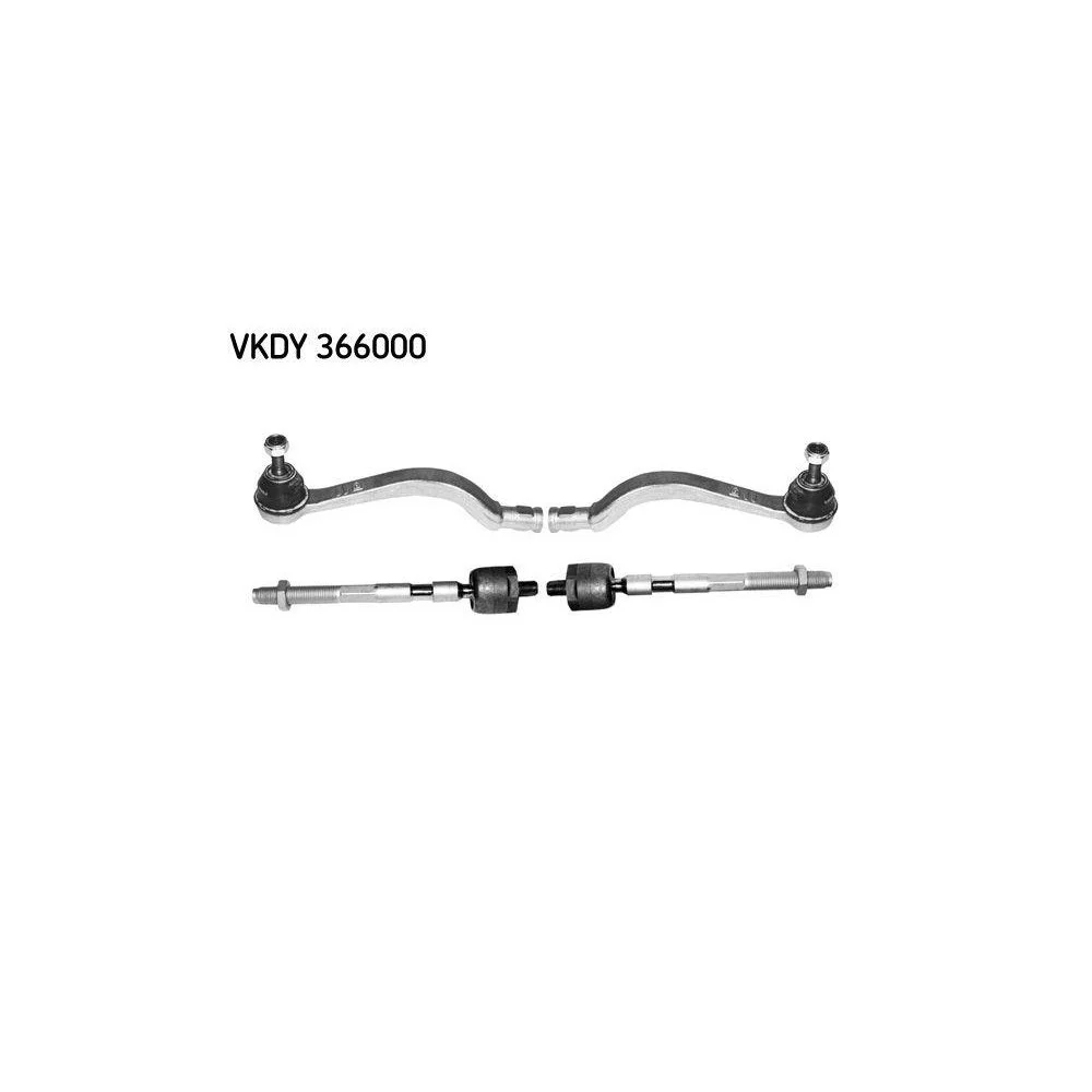Ремкомплект осьового шарніра рульової тяги SKF VKDY 366000, фото №1
