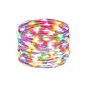 Гирлянда Brightium Светодиодная, медная проволока, 2 м, RGBY - Фото 1