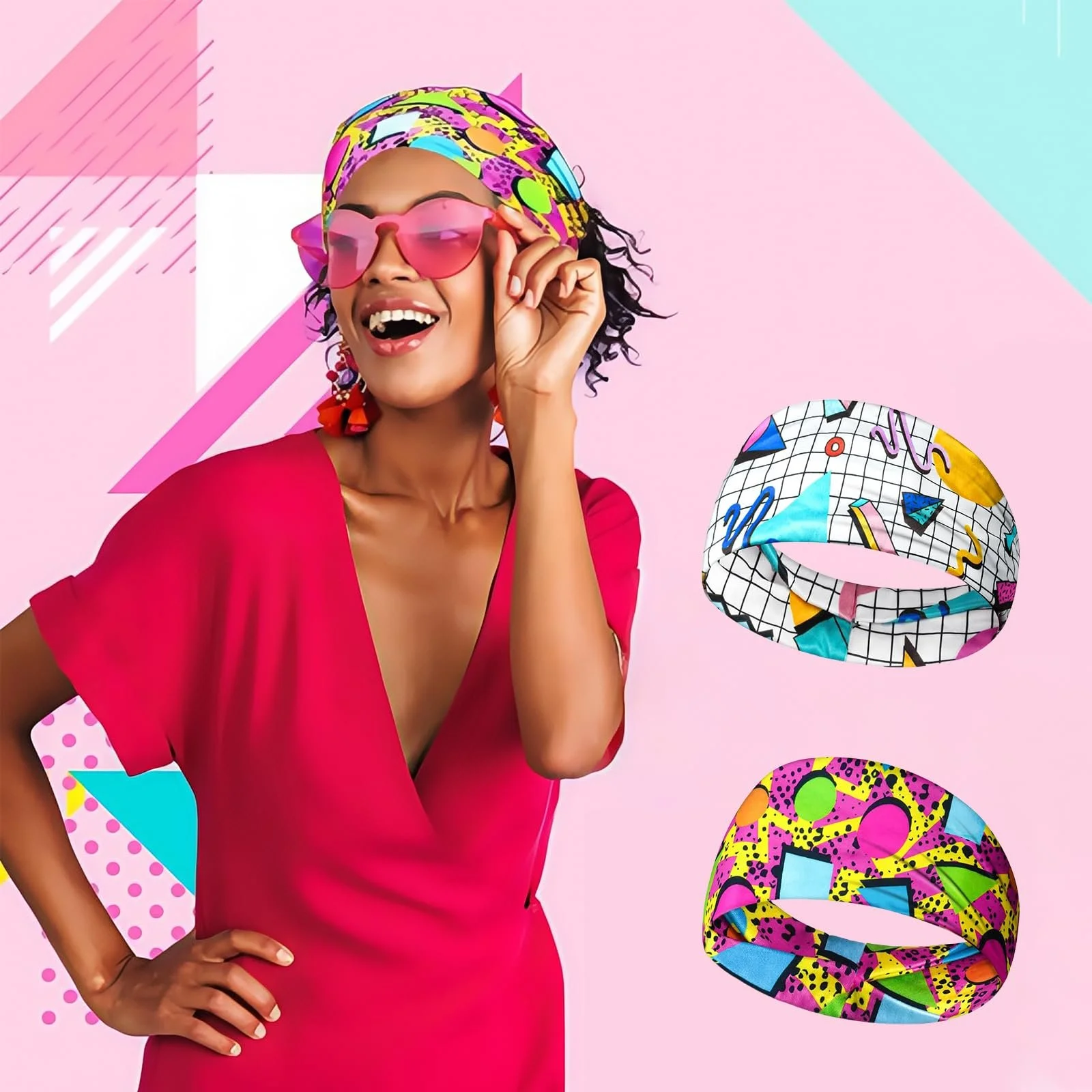 Пов'язка для волосся Zernblend, набір 4 шт., фото №5