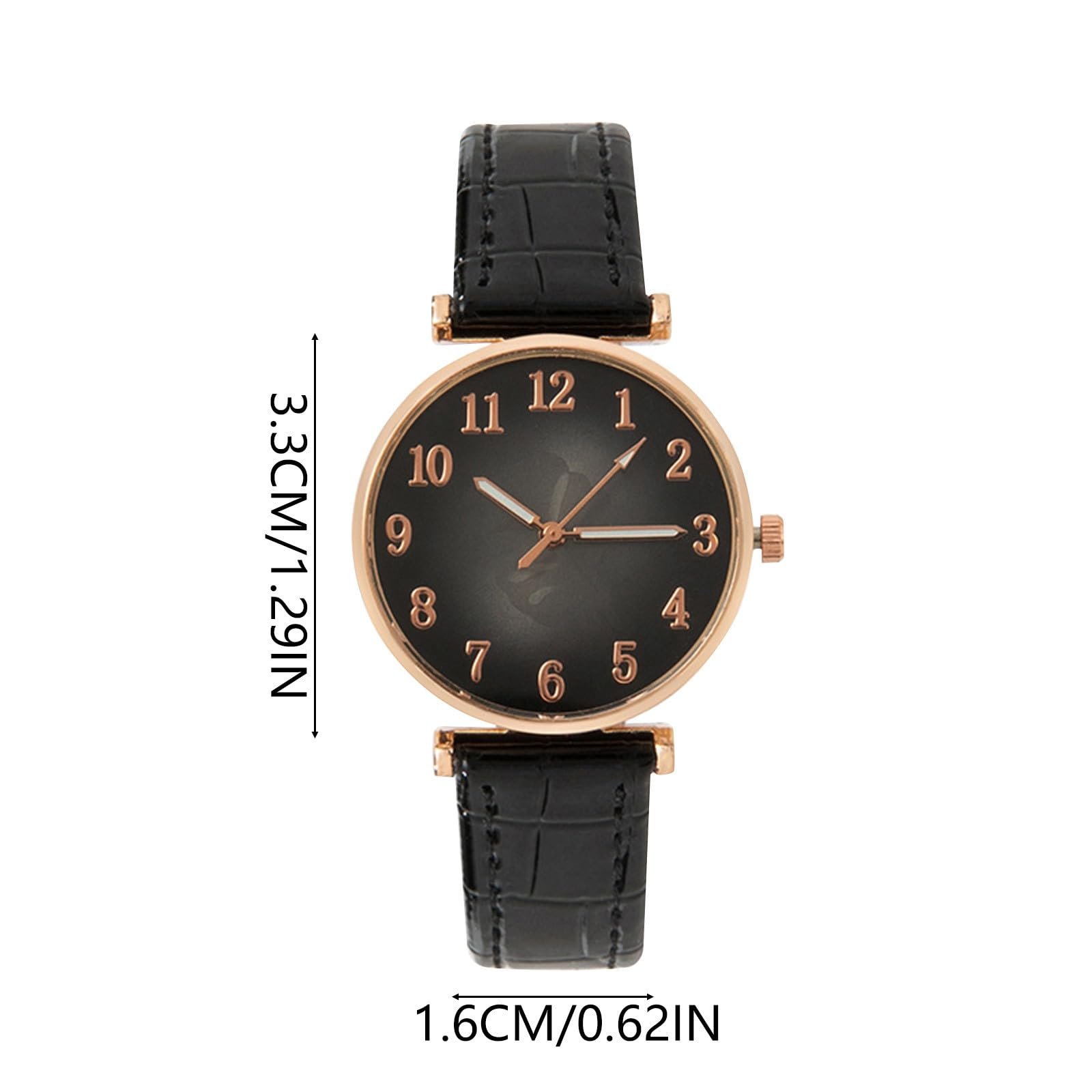 Годинник Generisch, жіночий, шкіряний браслет, діловий стиль, кварцовий, фото №6