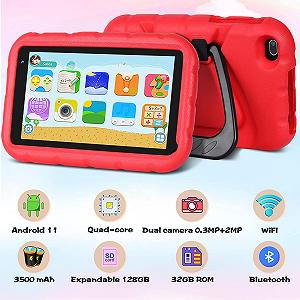 Планшет 7" Yestel X3 2/32Gb 4 ядра Android 11 Красный synthetic.ua - Фото 1