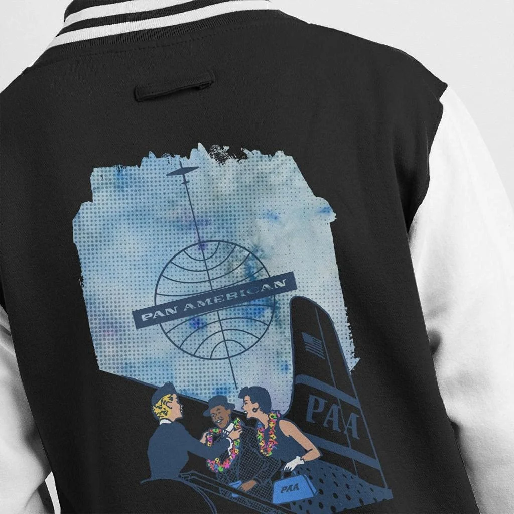 Детская куртка Varsity All+Every Pan Am Hostess Placing Rainbow Lei On Customer, фото №4