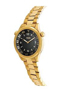 Часы TOUS Now 3000133200 Женские Аналоговый Кварцевый Механизм Ремешок из нержавеющей стали, золотой synthetic.ua - Фото 1