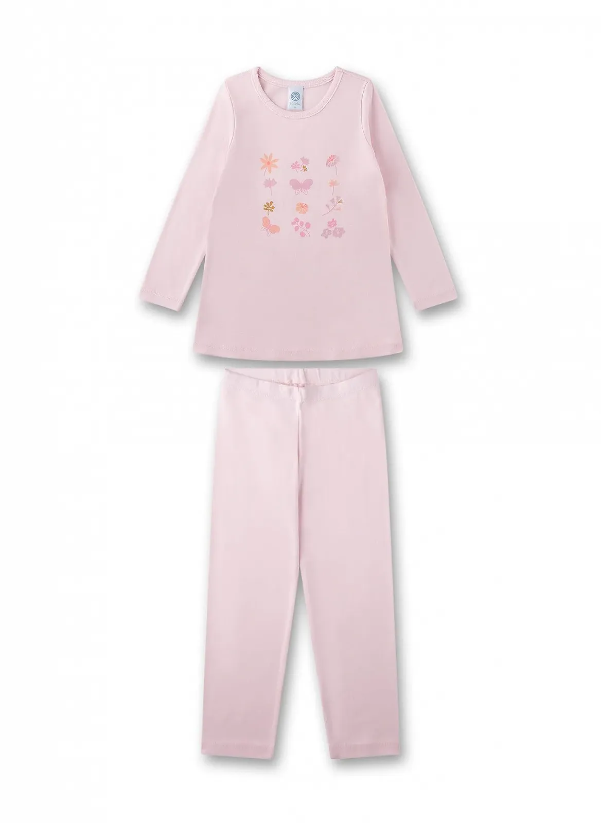 Комплект пижамный Sanetta для девочек, шорты, розовый, фото №1 Комплект пижамный Sanetta для девочек, шорты, розовый, фото №1