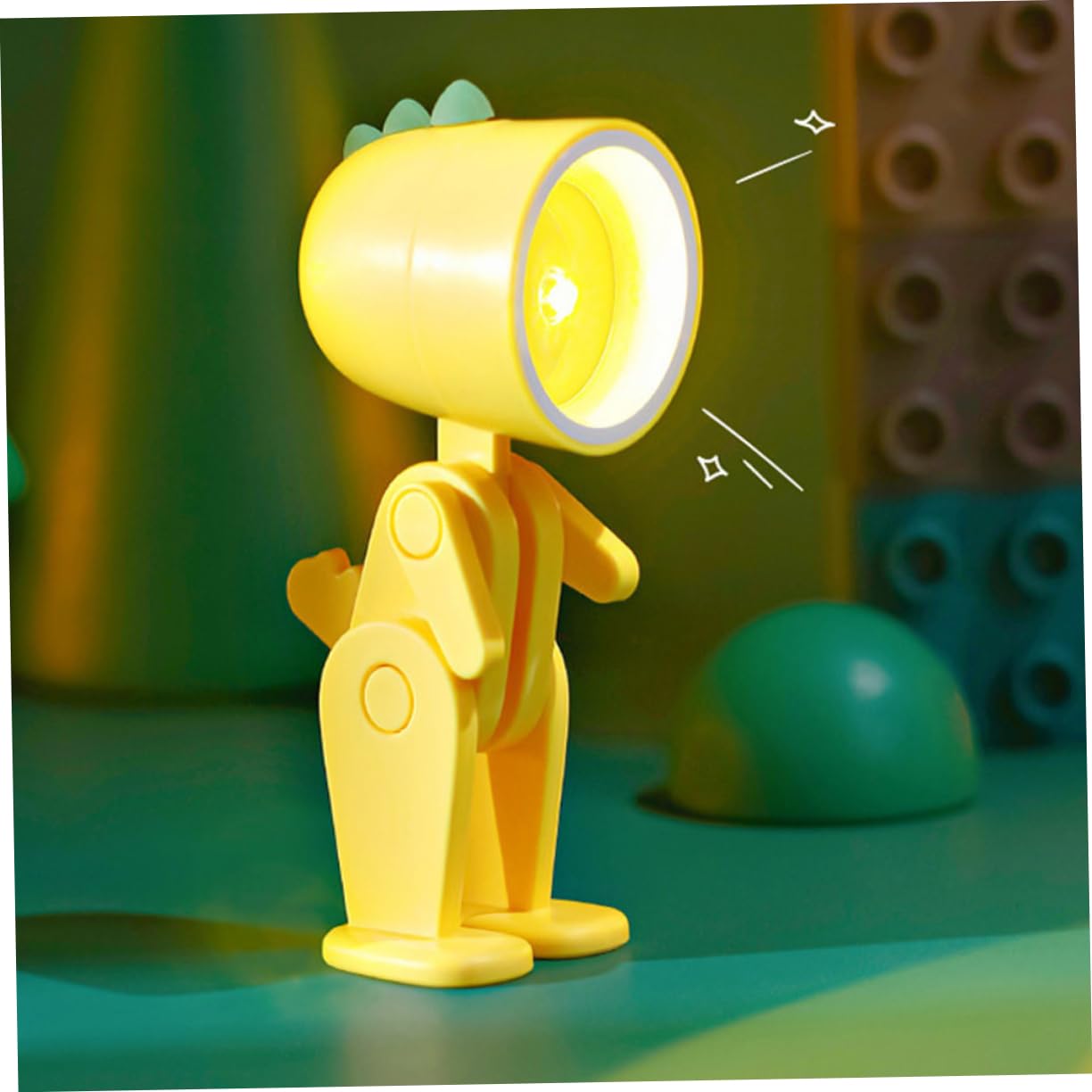 Настільна лампа DOITOOL Dinosaur Mini Настільний декор ABS і PVC Звір, фото №5