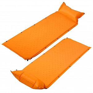 Матрац GGZONE Camping Inflatable Lightweight Foam Green synthetic.ua - Фото 1