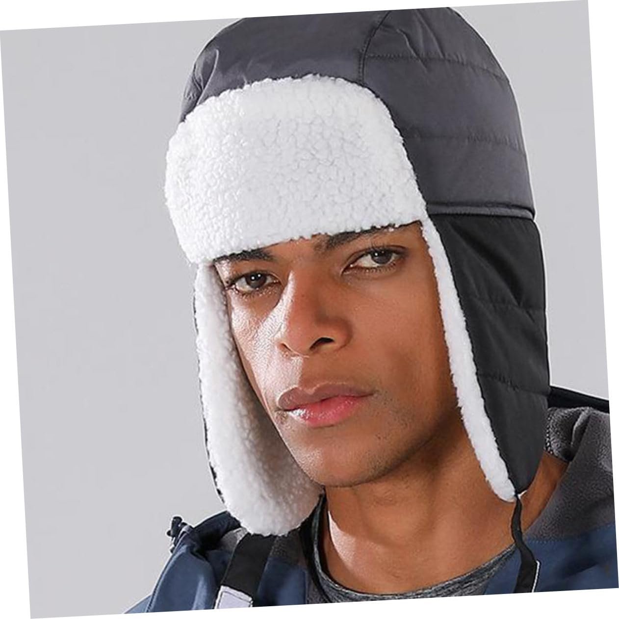 Шапка Healvian Шапка-пилот с ушанками Ветрозащитная, фото №7 Шапка Healvian Шапка-пилот с ушанками Ветрозащитная, фото №7