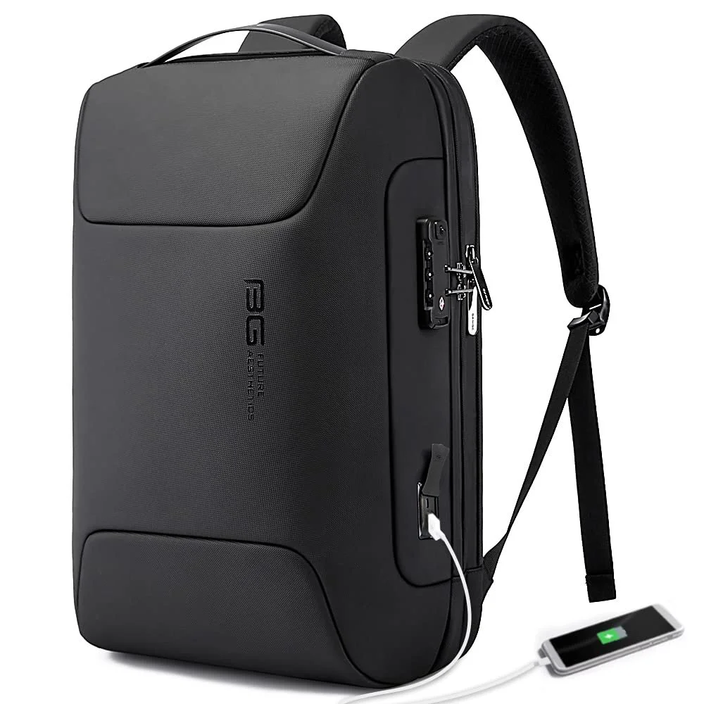 Рюкзак для ноутбука BANGE Upgrade Anti-Theft USB M черный, фото №1 Рюкзак для ноутбука BANGE Upgrade Anti-Theft USB M черный, фото №1