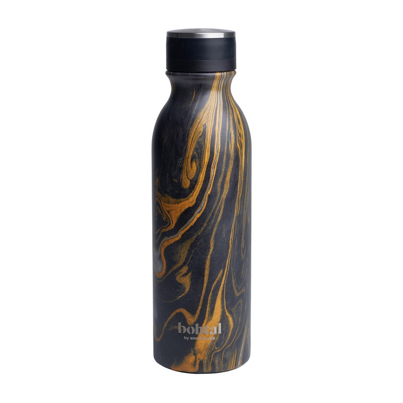 SmartShake Bohtal Insulated Flask Black Marble 600 ml, фото №1
