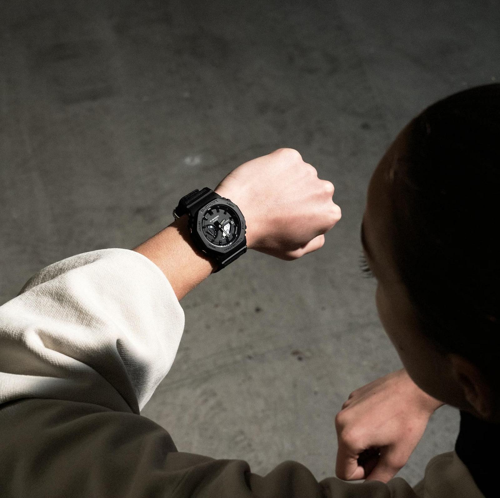 Часы Casio GA-2100BCE-1AER черный, фото №6