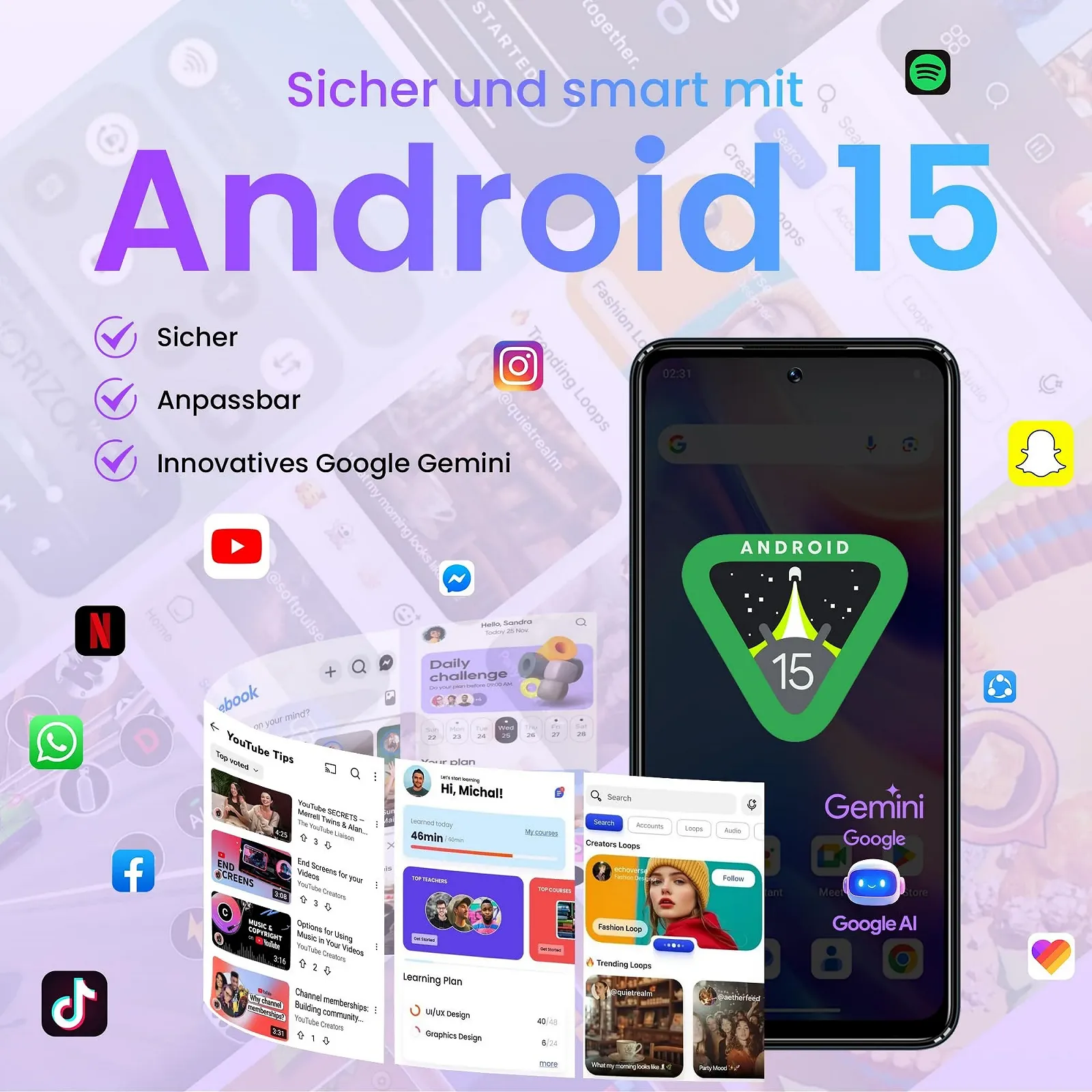 Смартфон LAGENIO A11 12/128GB 6.7" 120 Гц 5150 мАч Grey, фото №4