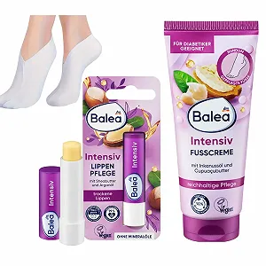 Набор Крем для ног Intensive 100 мл + Уход за губами Intensive 4.8 г + носки для сухих ног - Фото 1