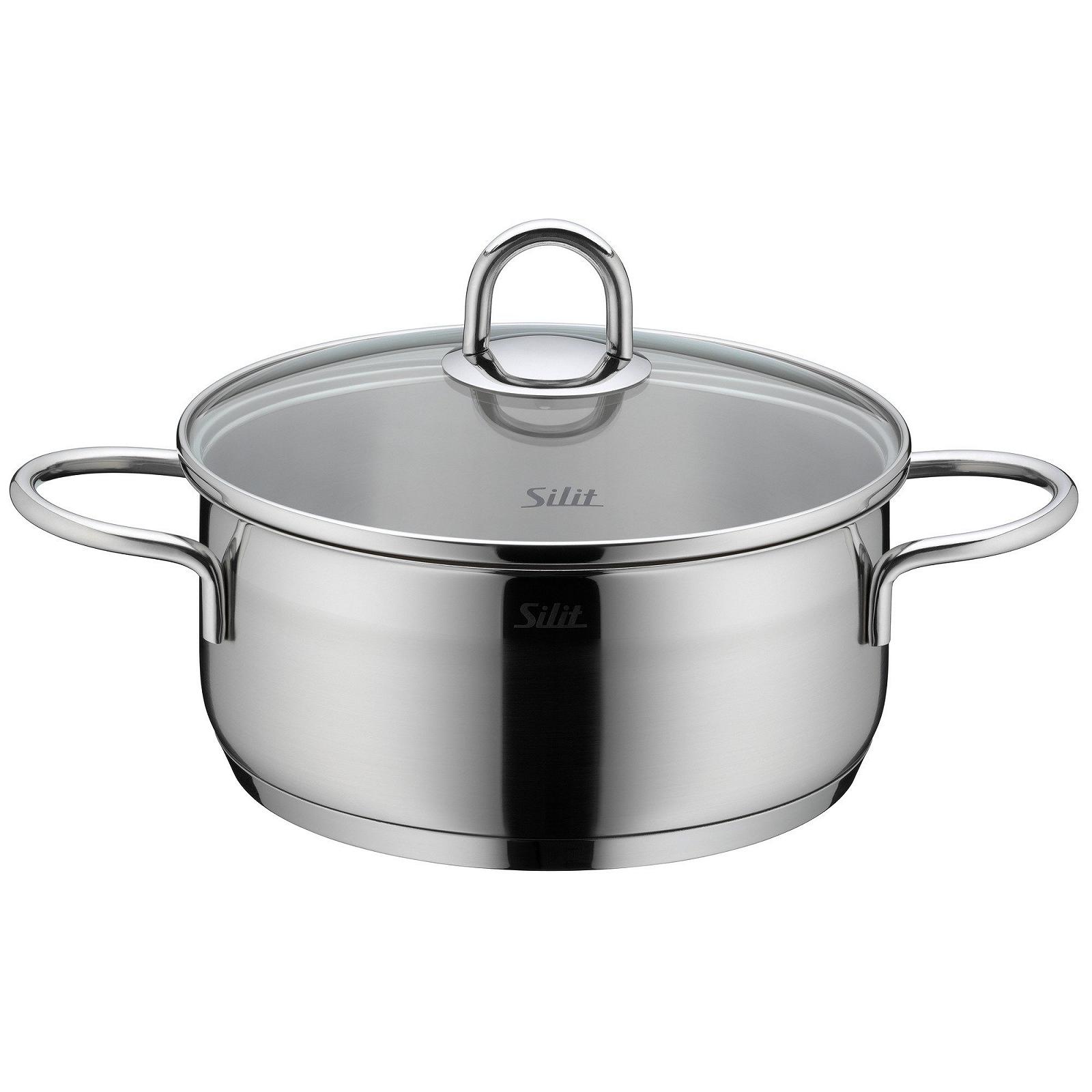 Набір каструль Silit Diamond з кришкою з нержавіючої сталі сріблястий, фото №2 Набір каструль Silit Diamond з кришкою з нержавіючої сталі сріблястий, фото №2