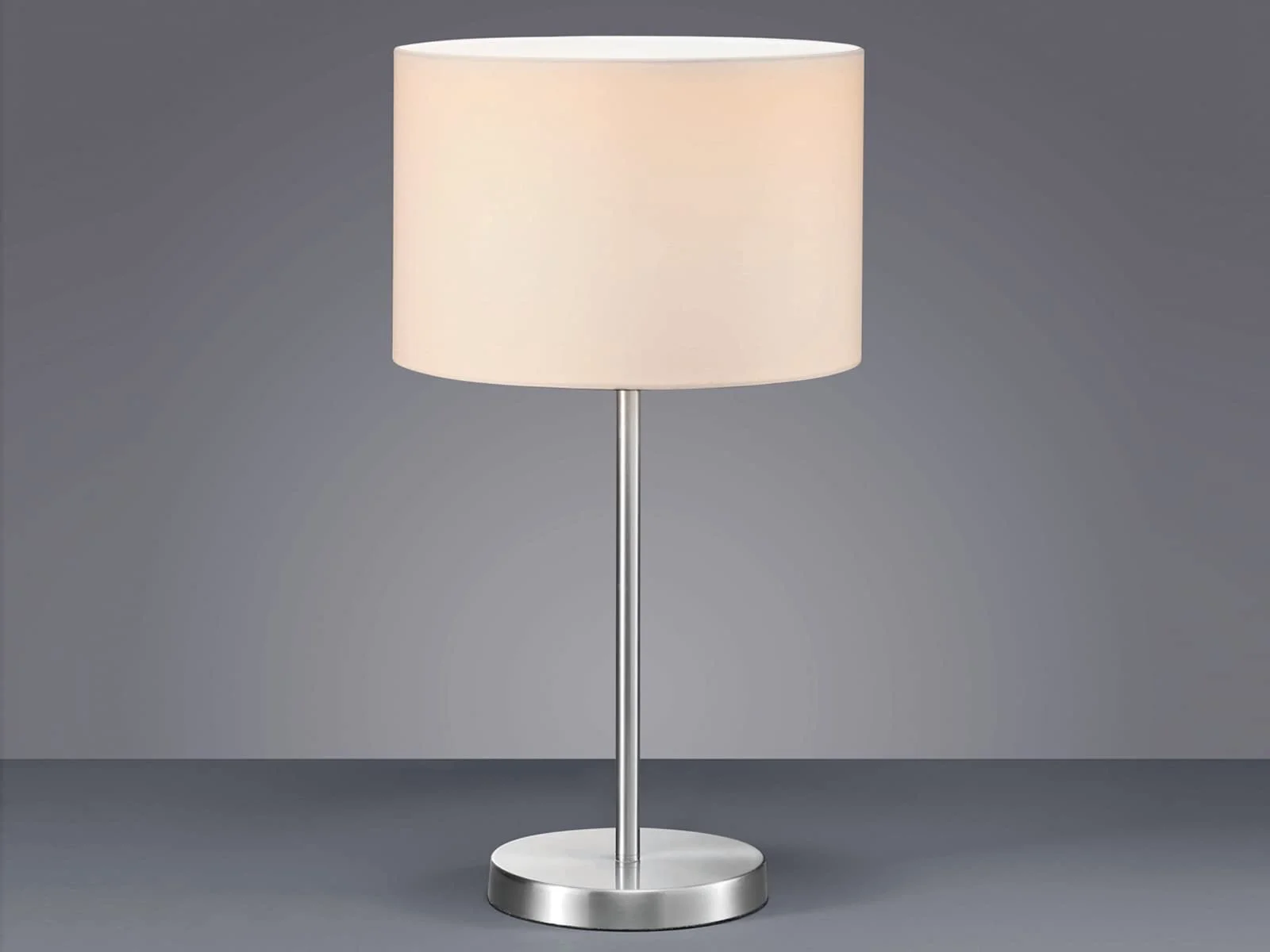 Настільна лампа meineWunschleuchte Large Matt Silver White 55 см, фото №3