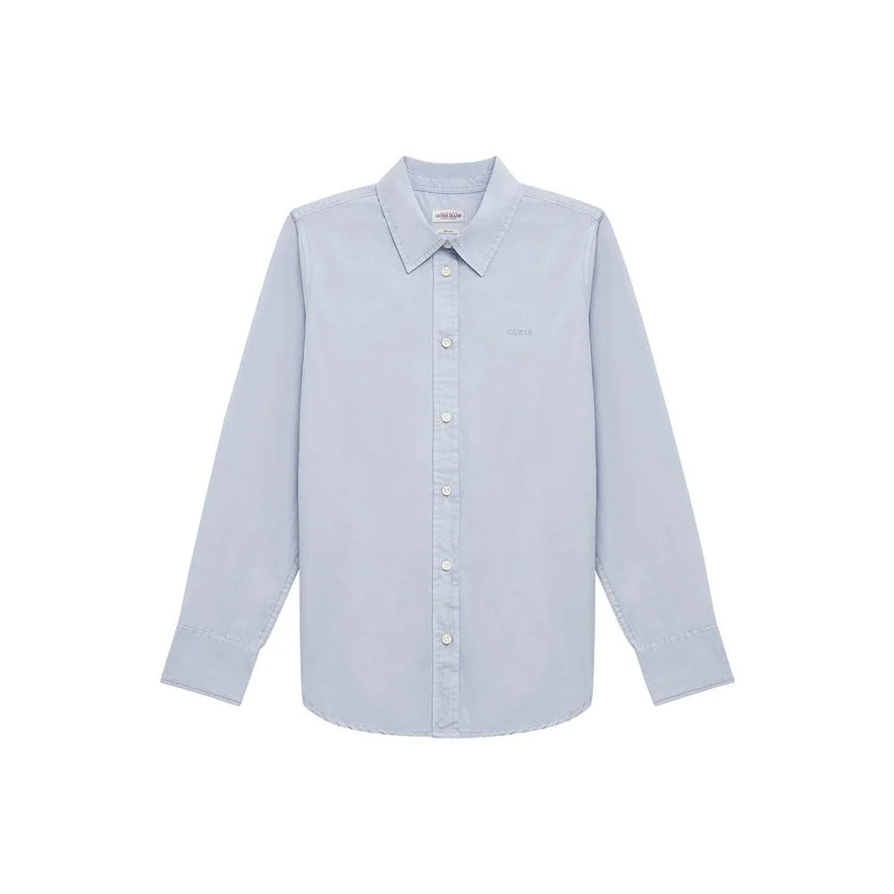 Сорочка Guess з довгим рукавом Gj Pocket W4YH22WGCF1, Світло-блакитний, Small, фото №4 Сорочка Guess з довгим рукавом Gj Pocket W4YH22WGCF1, Світло-блакитний, Small, фото №4