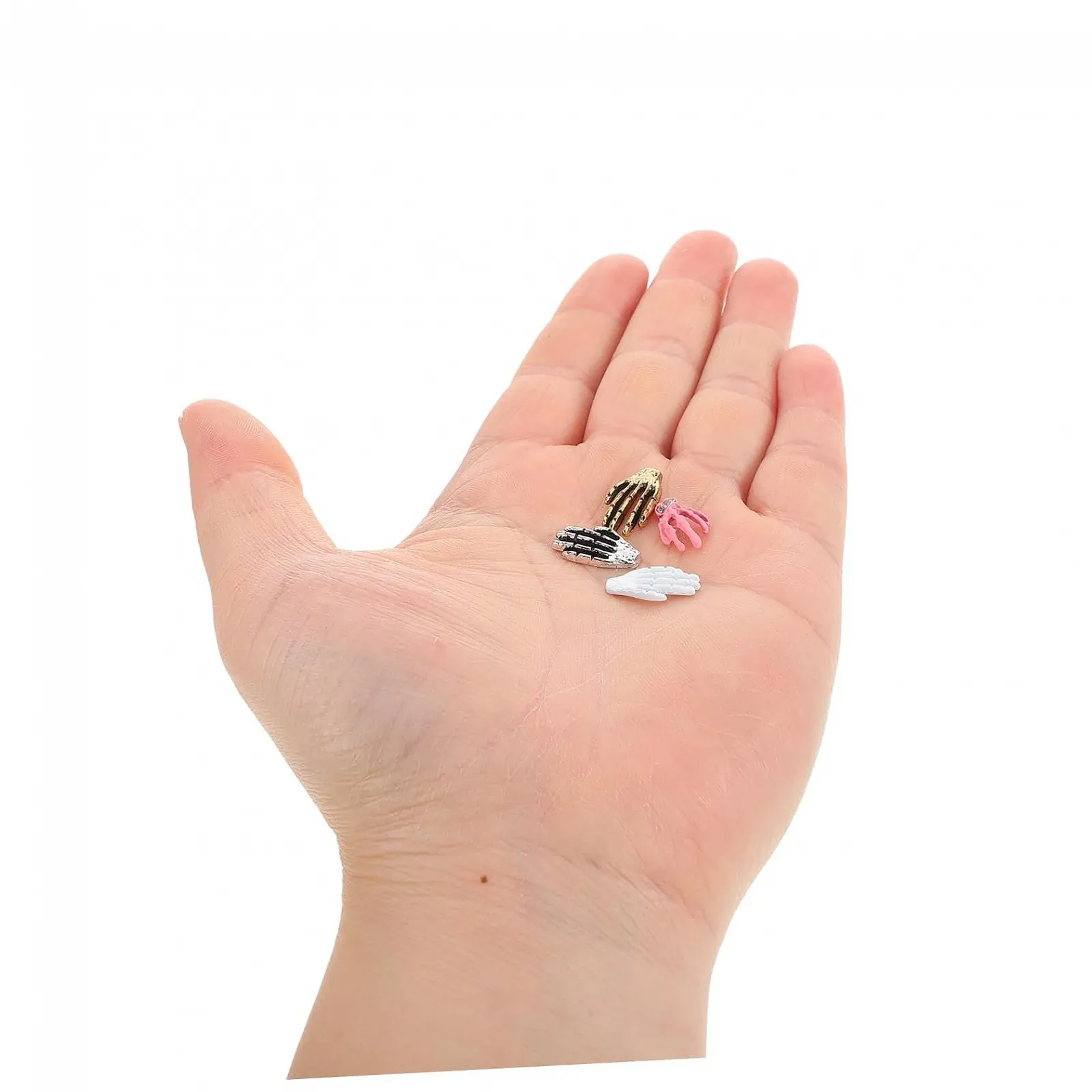 Украшение для ногтей Маска на Хэллоуин Маска на Хэллоуин Украшение на Хэллоуин Украшения для ногтей на Хэллоуин Пальмы Подвеска для ногтей DIY Украшение для ногтей Череп, фото №3