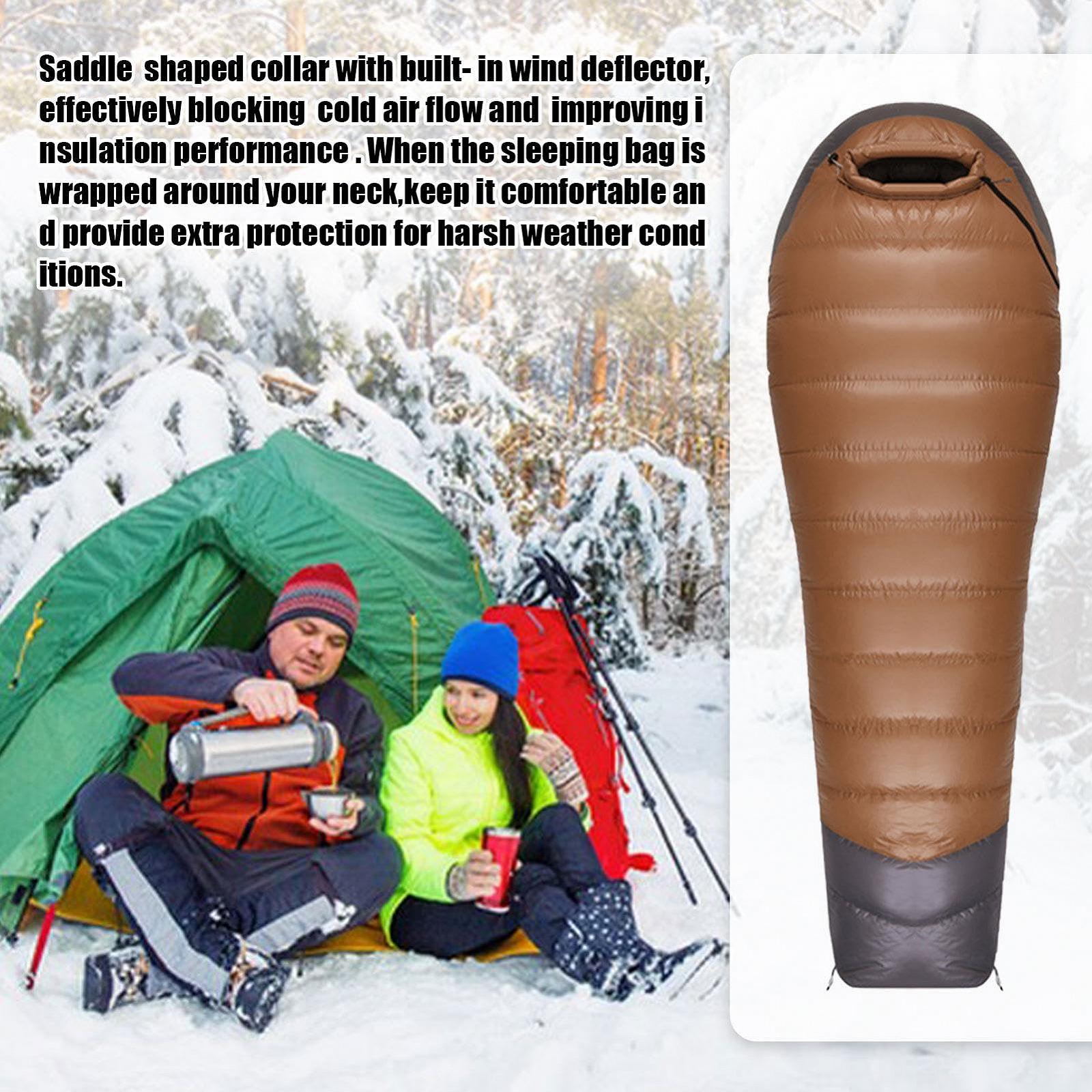 Спальний мішок Ultralight Compact Mummy Winter Down Backpack, фото №6