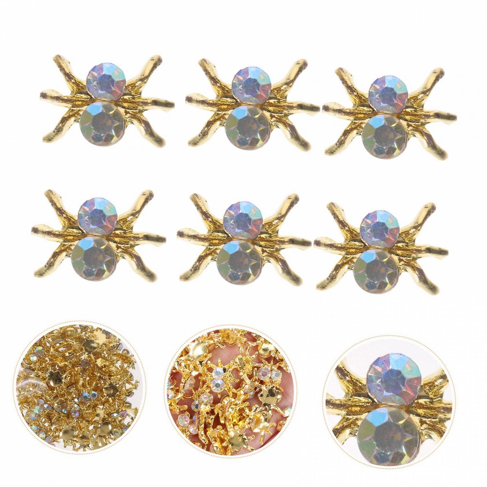 Украшения для ногтей Паук FRCOLOR Элегантный набор 2 шт 100 шт * 2, фото №7 Украшения для ногтей Паук FRCOLOR Элегантный набор 2 шт 100 шт * 2, фото №7