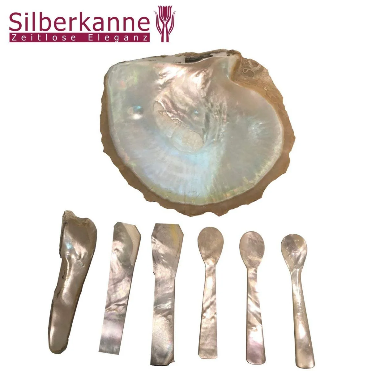 Ложка Перламутровая L 12,5 см Перламутровая, фото №3