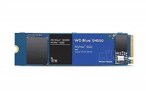 SSD-накопитель Western Digital Blue SN550 1ТБ M.2 PCIe NVMe Blue - Фото 1