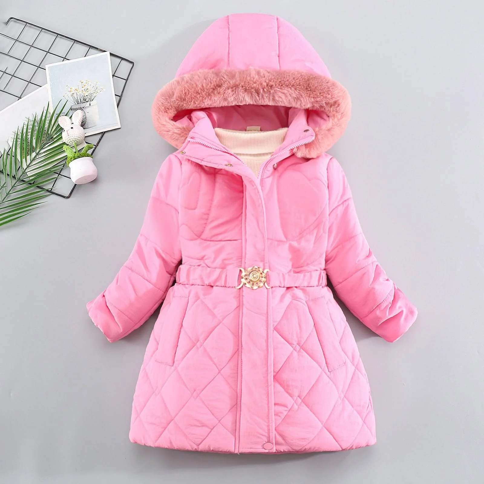 Дитяча куртка Teddy, В'язана флісова куртка з кишенею, на блискавці, фото №3