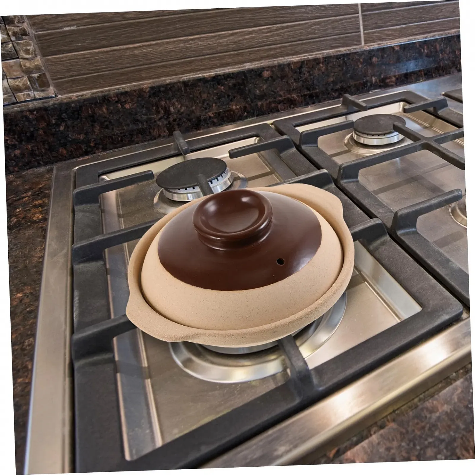 Керамическая кастрюля VALICLUD с крышкой для газовых и индукционных плит термостойкая, фото №7